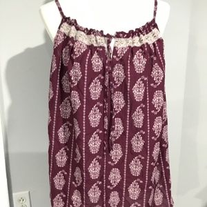 Beach Lunch Lounge  Bohemian Tank Top